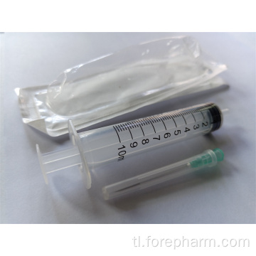 10ml disposable syringe ng luer slip para sa paggamit ng tao